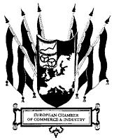 Зарегистрированный товарный знак European Chamber of Commerce & Industry, Wyoming Corporation te Cheyenne, Wyoming USA